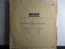 BACH - DGG ARCHIV PRODUKTION - ENRICO MAINARDI - 14029 APM - NM 
