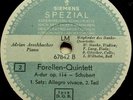 ADRIAN AESCHBACHER  Schubert Piano Quintet The Trout   SIEMENS 1942 / DGG 1952