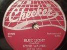 Little Walter 78 rpm on Checker 799 Blue Light Great Moody Blues Instrumental