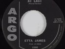 Soul R&B 45 ETTA JAMES At Last ARGO HEAR VG+
