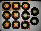 THE BEATLES & ELVIS - 45 Records. Capitol, Apple, RCA Records 8 Track Tapes