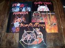 5 x SLAYER LP Show no Mercy, Postmortem, Live Undead, Hell Awaits, Haunting the