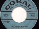 LOU GRAHAM rockabilly 45 HEAR CORAL 9 61931 wee willie brown