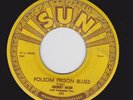 45 RPM Johnny Cash SUN 234 Folsom Prison Blues