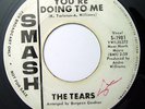 Rare Northern Soul 45 THE TEARS What You're Doing To Me on Smash