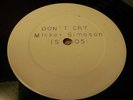 Mickey Simpson - Don't Cry - Rare ''White Label'' 12'': VG++