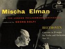 MISCHA ELMAN BEETHOVEN VIOLIN CONCERTO LONDON LL 1257