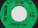 NORTHERN SOUL 45 RPM - TERI THORNTON on COLUMBIA RECORDS