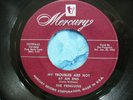 DOO-WOP R&B 45 mercury maroon 70799  THE PENGUINS-MY TROUBLES ARE NOT AT AN END