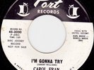 NORTHERN SOUL 45 RPM - CAROL FRAN on PORT RECORDS (PROMO)
