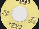 NORTHERN SOUL 45 RPM - IRENE SCOTT on MIDAS RECORDS