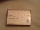 Official Island Giga Rare Promo Cassette U2 