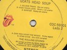 THE ROLLING STONES-EL SALVADOR-GOATS HEAD SOAP-RARE LP