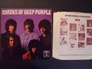 DEEP PURPLE SHADES OF parlophone rare UK 1969  Lp ex