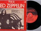 LED ZEPPELIN ? Rare AUSSIE 45 rpm 4-tk EP ? Whole Lotta Love ? Immigrant Song ?