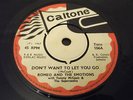 ROMEO AND THE EMOTIONS  7 RARE SKA 45 TOMMY MCCOOK ORIGINAL  PRESS CALTONE EX--