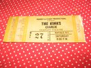 THE KINKS ORIGINAL MAY 27, 1978 BUFFALO NEW YORK CONCERT TICKET STUB