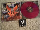 LP WARLORD Rising out of the ashes 100 copies RED VINYL + sticker Hammerfall