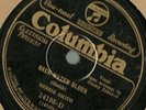 Bessie Smith & Jimmy (James P) Johnson Back-Water Blues Columbia 14195, 78 rpm