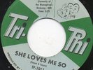 Harvey - She Loves Me So - Original Press Tri - Phi 7 Inch