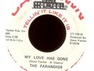 THE PARANOIDS My Love Has Gone on Cap-Town Northern Soul 45 Hear