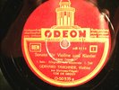 4x 78rpm TASCHNER+DE GROOT: FRANCK Sonata Violin+Piano - VERY RARE 