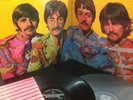 The Beatles LP Record - A Hard Day's Night & Sgt Peppers Club Band Lonely Hearts