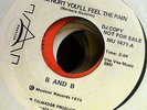 B&B Barbara and Brenda WLP 45 If I'm Hurt You'll Feel the Pain/mono MINT MUSICOR