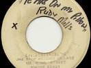 Rudy Mills 45 RPM on Blank Label 1969 (Island) Hear it