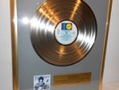 Gary Moore Wild Frontier goldene Schallplatte