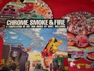 CHROME, SMOKE & FIRE Hot Rod Music Compilation LP 2-record set - VARIOUS ARTISTS