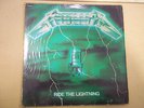 METALLICA RIDE THE LIGHTNING MISPRINT GREEN COVER MEGA RAR 400 UNITS ONLY
