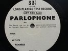 Beatles Test Pressing For 