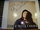 BRUCE DICKINSON BALL TO PICASSO RARE HEAVY METAL LP IRON MAIDEN 