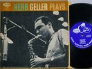 Herb Geller Plays Emarcy MG 26045 DG Lrg Drm Blue Back Orig Mono Lorraine Geller
