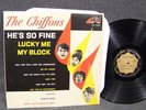 The Chiffons HE'S SO FINE Laurie LLP 2018 1963 VG++ Vinyl and Cover MONO