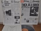 Jethro Tull Thick As A Brick Japan Newspaper LP 1972