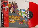 THE BEATLES YELLOW SUBMARINE LP OBI MONO RED VINYL EMI EAS-70138 JAPAN