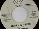rare Soul R&B 45 ALLEN WAYNE chills & fever TRY Hear