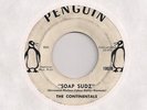 THE CONTINENTALS : Soap Sudz ORIG 1959 NW Rockin' Inst Tittyshaker 45 LISTEN
