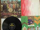 THE BEATLES Sgt. Pepper's Lonely Hearts Club Band PMC7027 Mono insert red swirl
