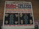 THE BEATLES  VS  THE FOUR SEASONS  DOUBLE RECORD SET  VEE- JAY RECORDS