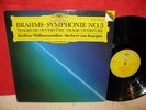 DG 427 496-1 STEREO DIGITAL GERMAN BRAHMS SYMPHONY No.3 BPO KARAJAN NM