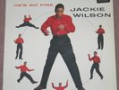 Jackie Wilson - He's So Fine - 1st LP - Orig Press w/Black & Silver Lbl-