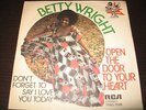 BETTY WRIGHT-open the door to your heart M- italian RCA rare modern soul