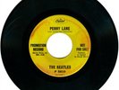 The Beatles Penny Lane/Strawberry Fields Capitol Promo 45 record rare trumpet