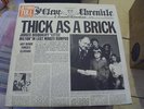 Jethro Tull LP Thick As A Brick Chrysalis 1st press Newspaper cover Superb 8 Pic