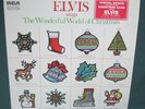 Elvis Presley Sings WW Of Christmas LP W/ Sticker Photo NM