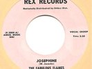 R&B - DOO-WOP - THE FABULOUS FLAMES on REX - 