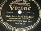 78 RPM RECORD - ORIGINAL DIXIELAND JASS (JAZZ) BAND - VICTOR 18255
